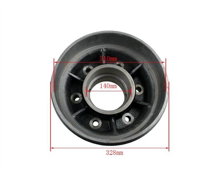 XF250 Hub Wheel Brake Drum:XF250-110004-000