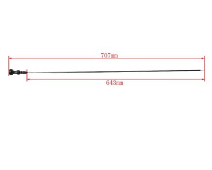 Dipstick Oli Mesin Suku Cadang Forklift 32B42-02700 Untuk S6S-T Asli